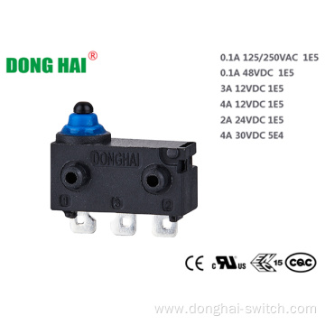 Waterproof micro switch For Automotive Control Parts